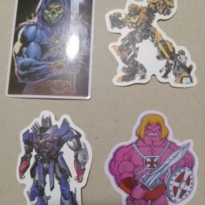 TRANSFORMERS/HE-MAN STICKERS